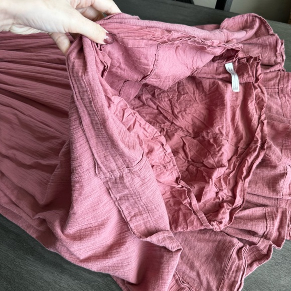 Free People Feeling Bonita Midi Dress Backless Pink Rose XS - Picture 10 of 14